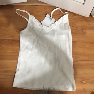 White tank top